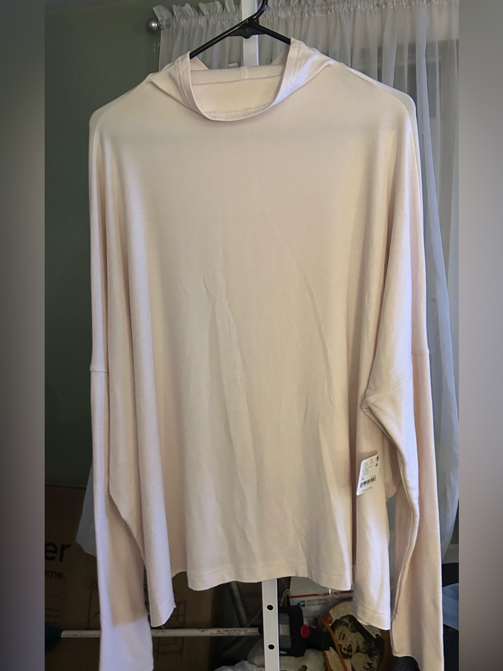 Free People Movement Flowy Tencel Wool Layer in The color Cream Cloud